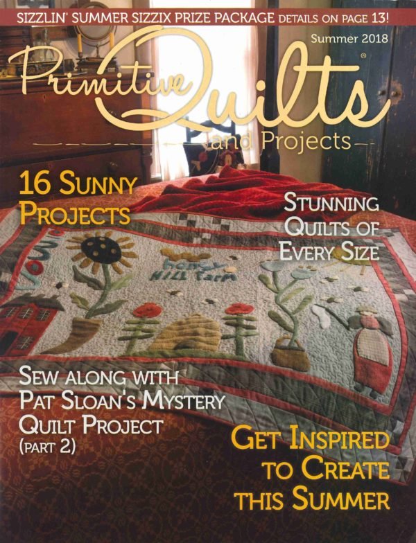 Primitive Quilts and Projects - 2018 - Magazine Bundle