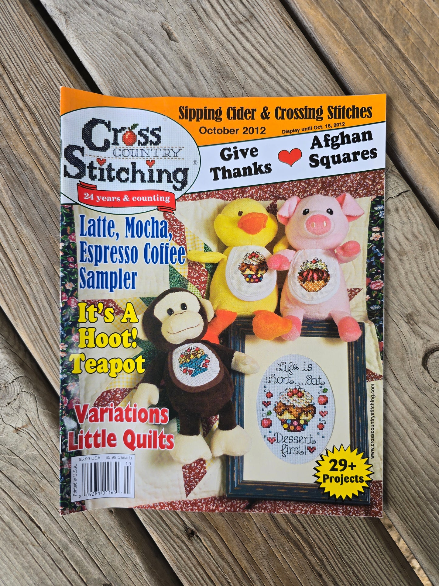 Cross Country Stitching Magazine - 2012 Bundle
