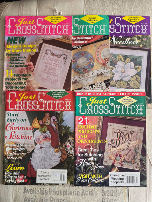 Just Cross Stitch - 1997 - Magazine Bundle