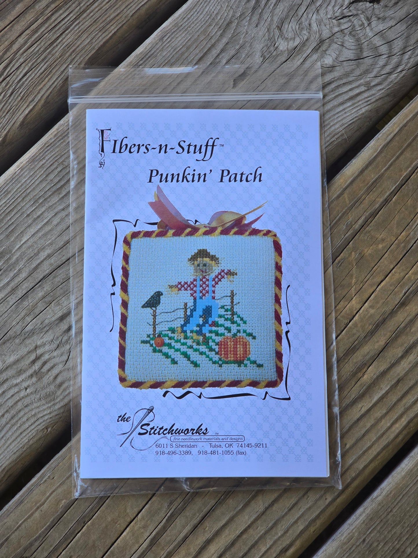 The Stitchworks - Fibers-n-Stuff - Punkin' Patch - Cross Stitch Kit