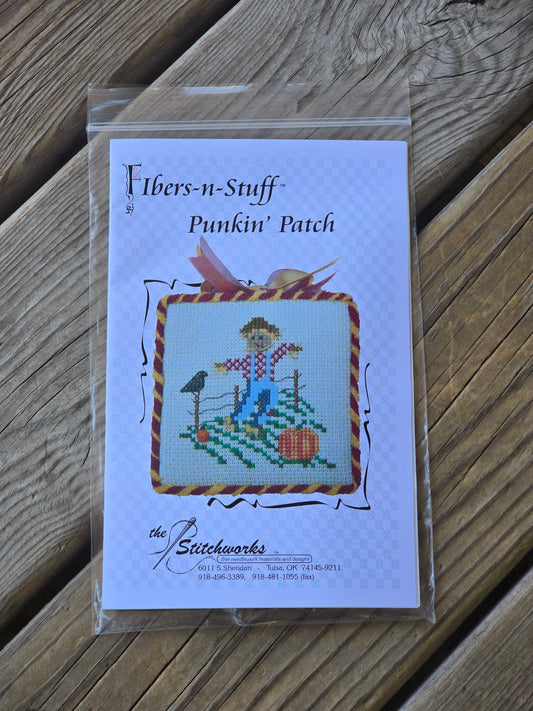 The Stitchworks - Fibers-n-Stuff - Punkin' Patch - Cross Stitch Kit