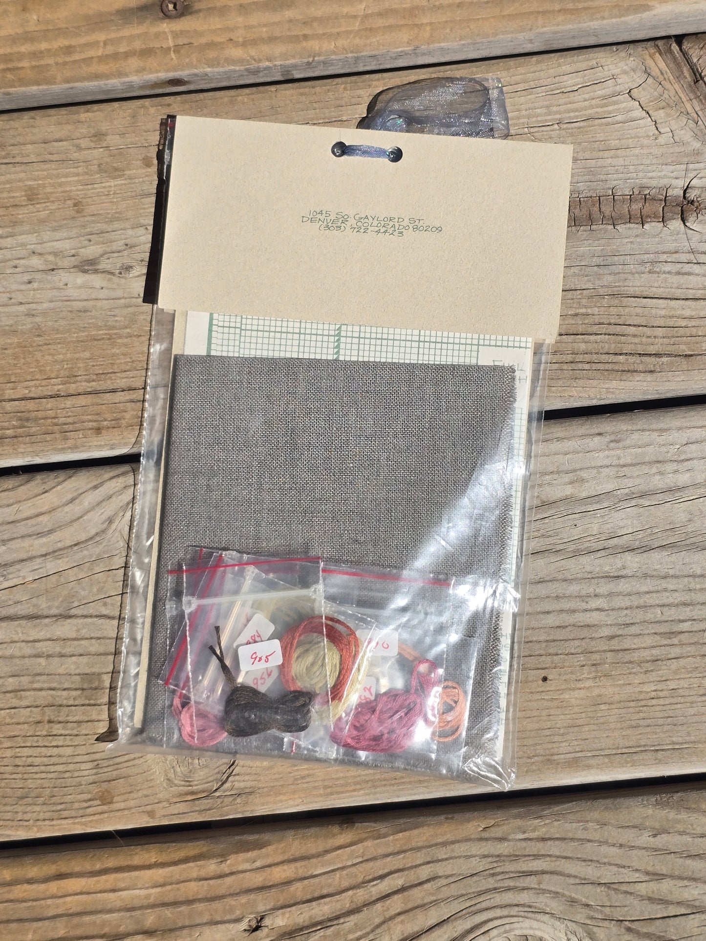 Ewe and Eye and Friends - Mr. Snowman - Cross Stitch Kit
