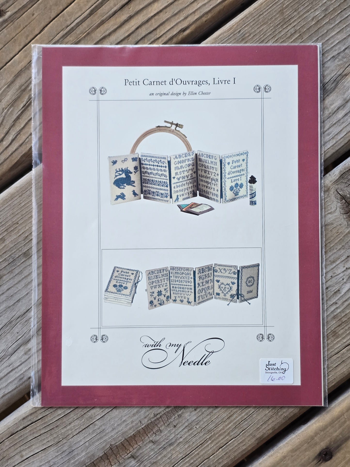 With My Needle - Petit Carnet d'Ouvrages, Livre I - Cross Stitch Pattern