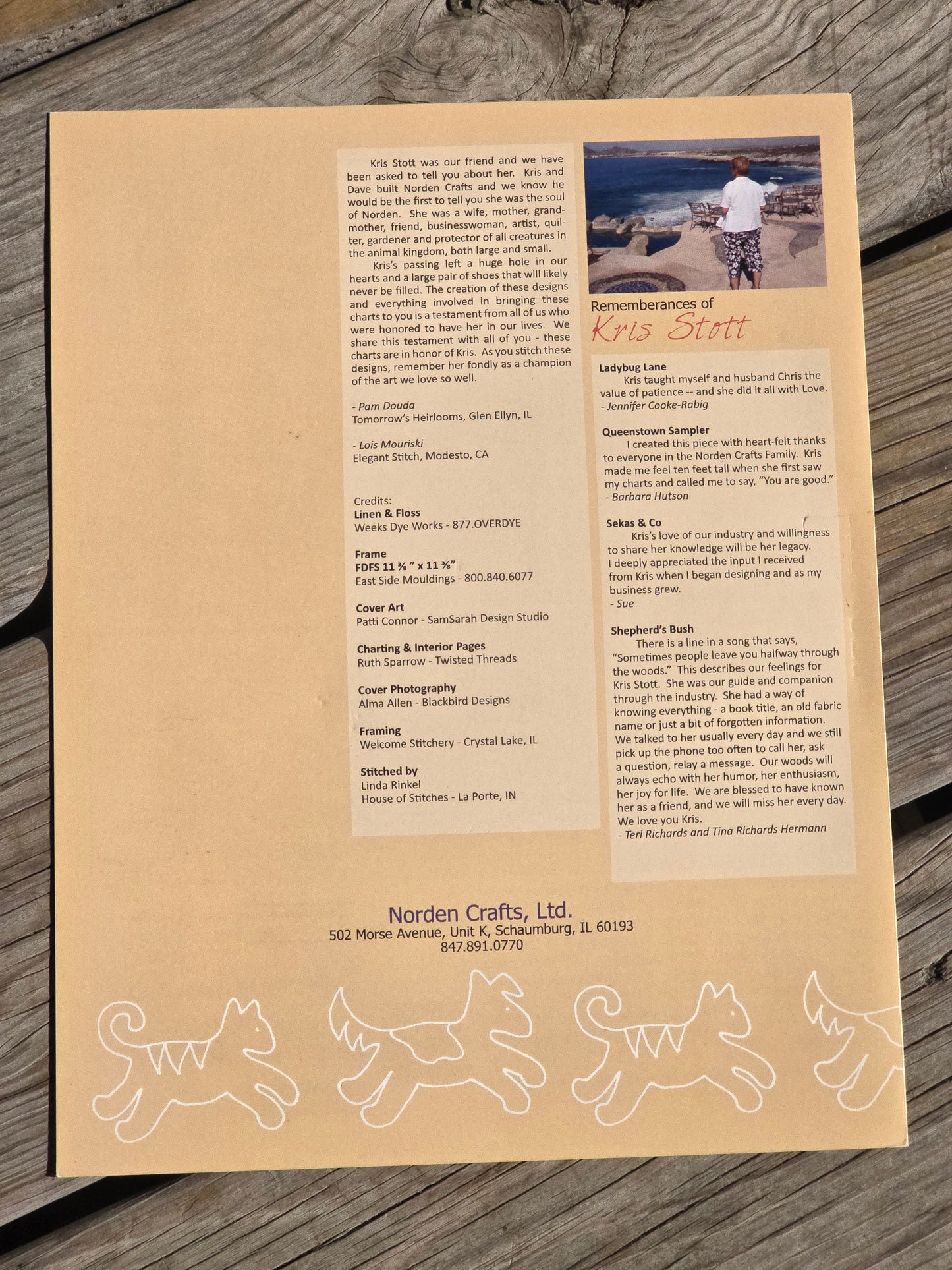 Norden Crafts, Ltd. - Kris's Stitches - All Things Great and Small - Chart Five - Cross Stitch Pattern
