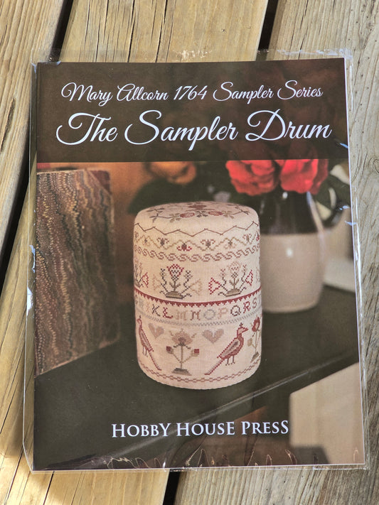Hobby House Press - Mary Allcorn 1764 Sampler Series - The Sampler Drum - Cross Stitch Kit
