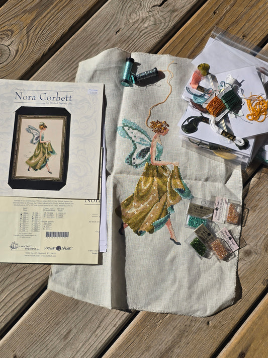 Mirabilia - Ivy - Partially Completed Cross Stitch Kit