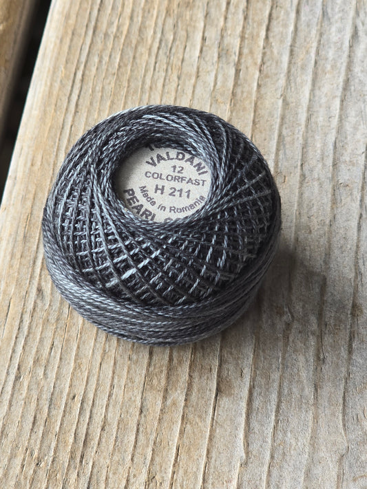 Valdani - Perle Cotton - Hand-Dyed - Size 12 - #H211 - Thread
