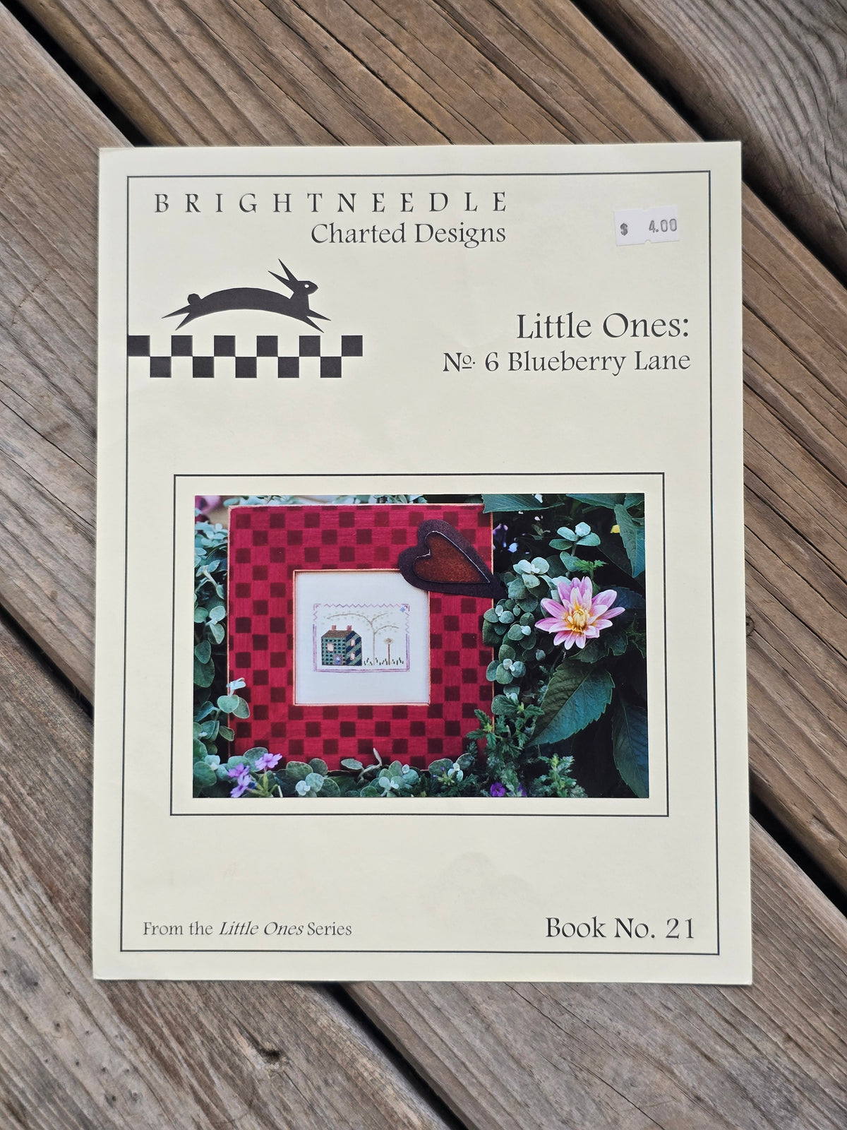 Brightneedle - Little Ones: No. 6 Blueberry Lane - Cross Stitch Pattern