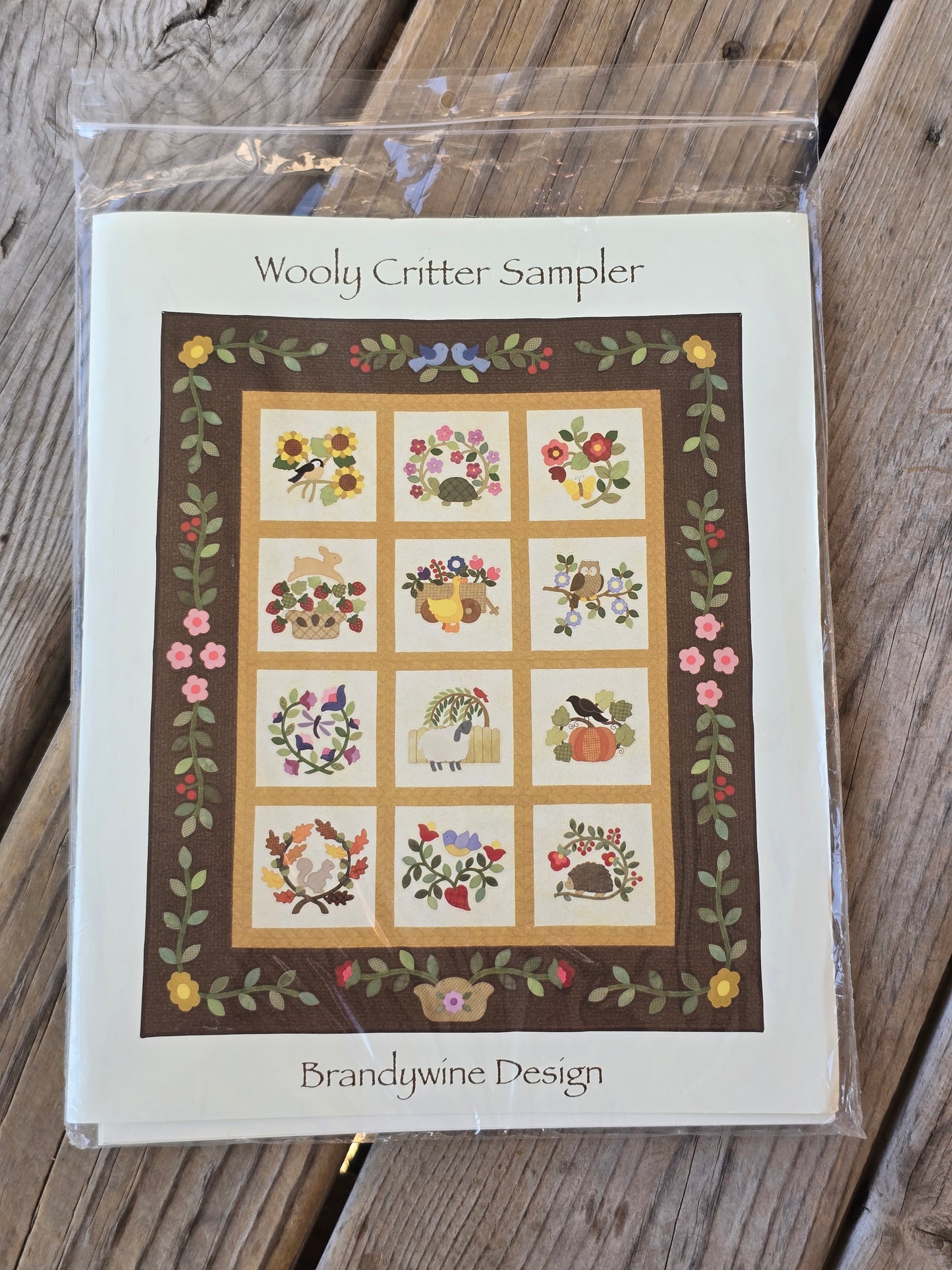 Brandywine Design - Wooly Critter Sampler - Quilt Pattern