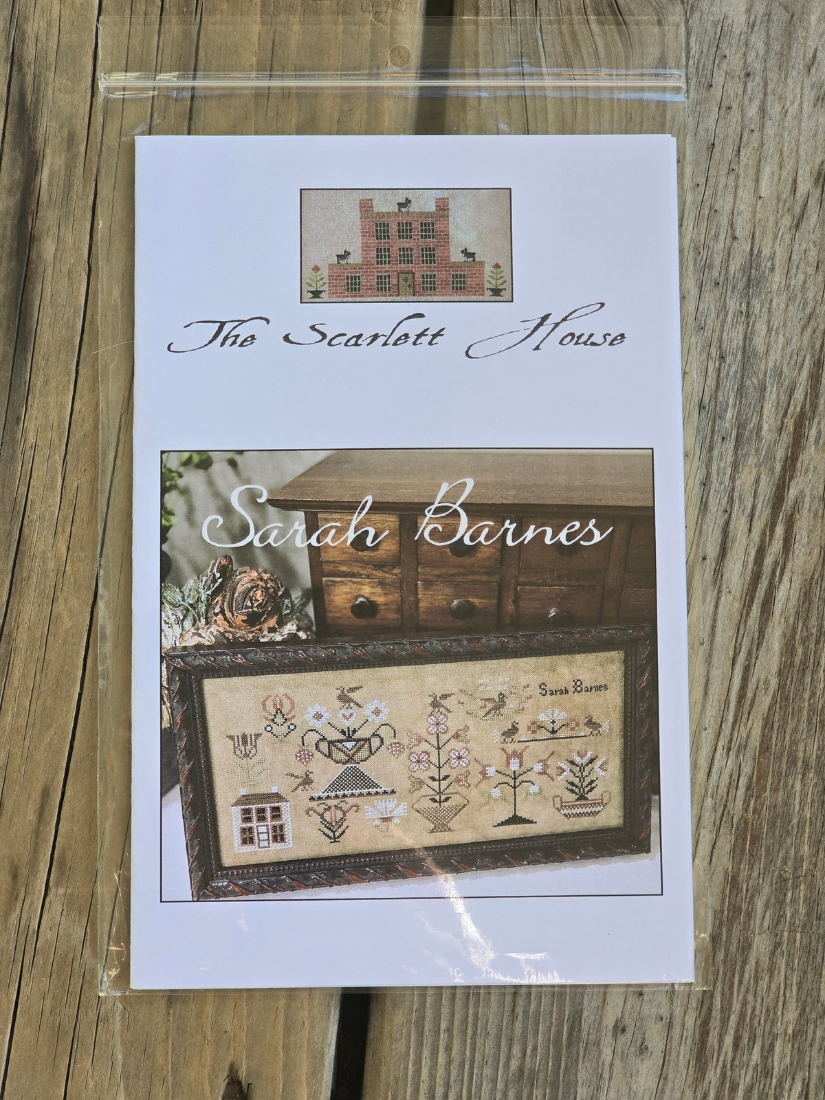 The Scarlett House - Sarah Barnes - Cross Stitch Pattern