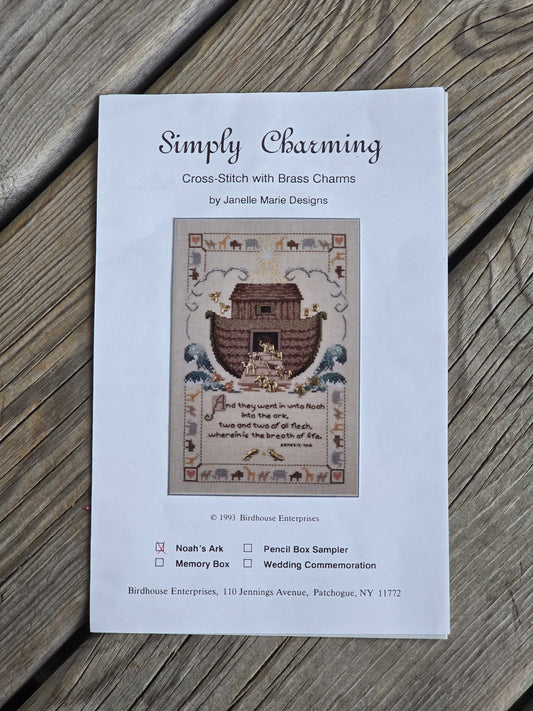 Birdhouse Enterprises - Simply Charming - Noah's Ark - Cross Stitch Kit