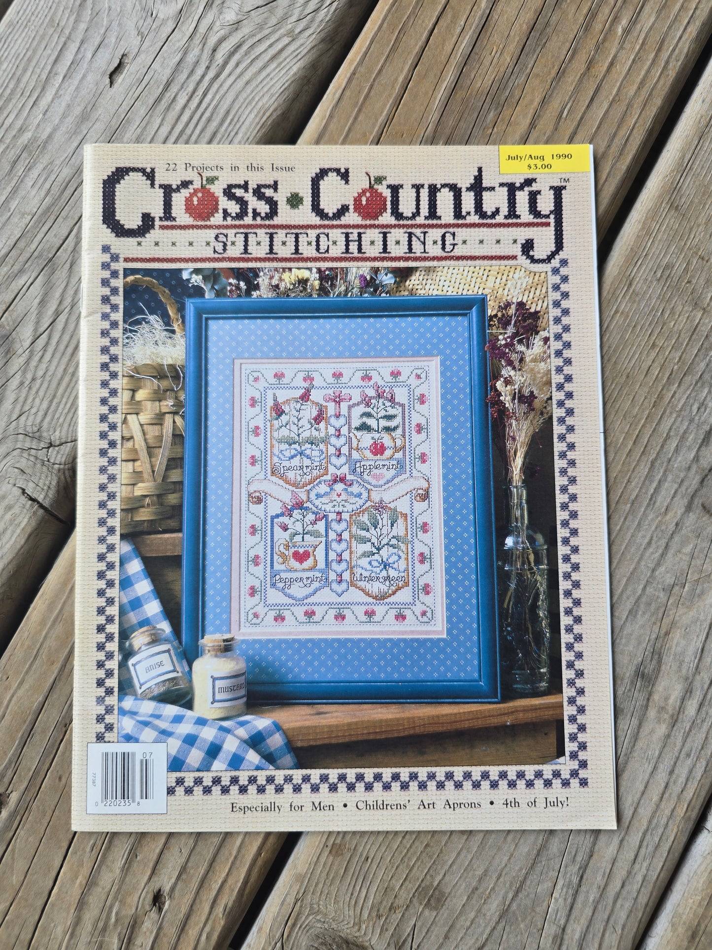 Cross Country Stitching Magazine - 1990 Bundle
