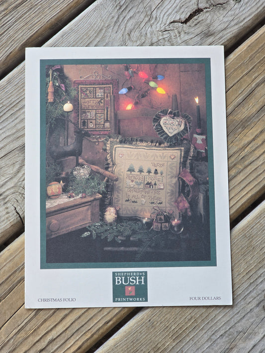 Shepherd's Bush - Christmas Folio - Cross Stitch Pattern