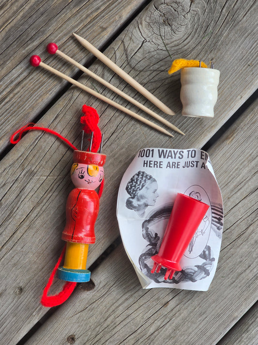 Set of Vintage Knitting Looms