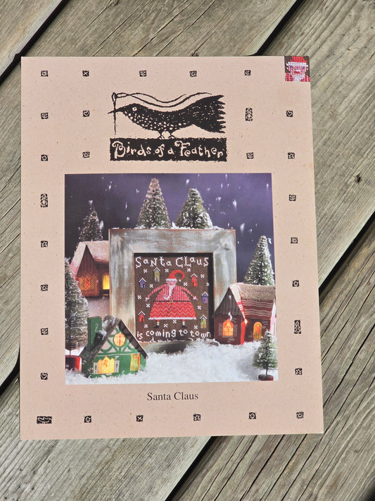Birds of a Feather - Santa Claus - Cross Stitch Pattern