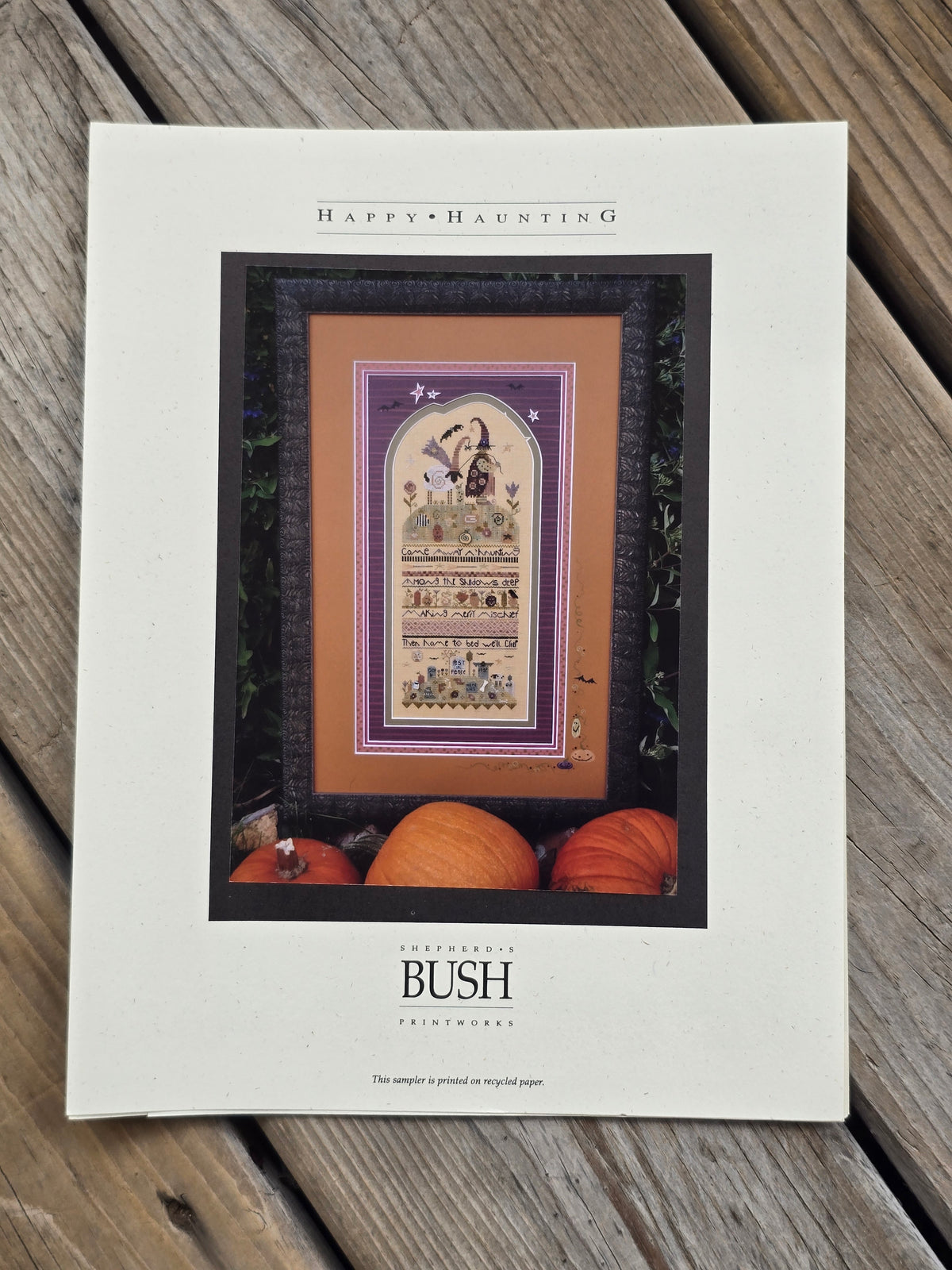 Shepherd's Bush - Happy Haunting - Cross Stitch Kit