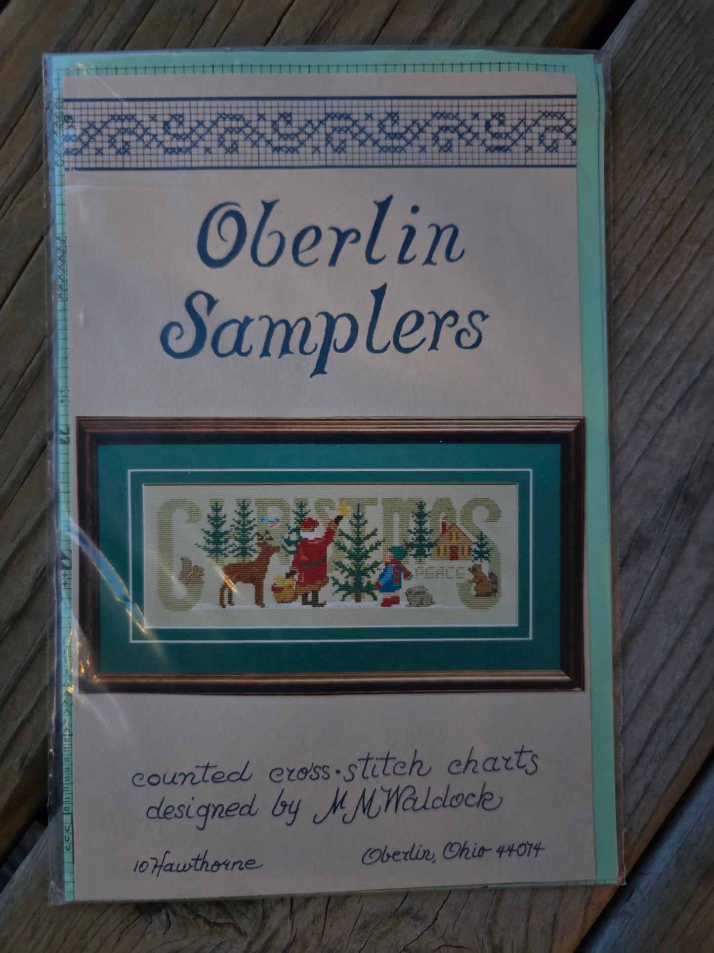 Oberlin Samplers - Christmas - Cross Stitch Pattern