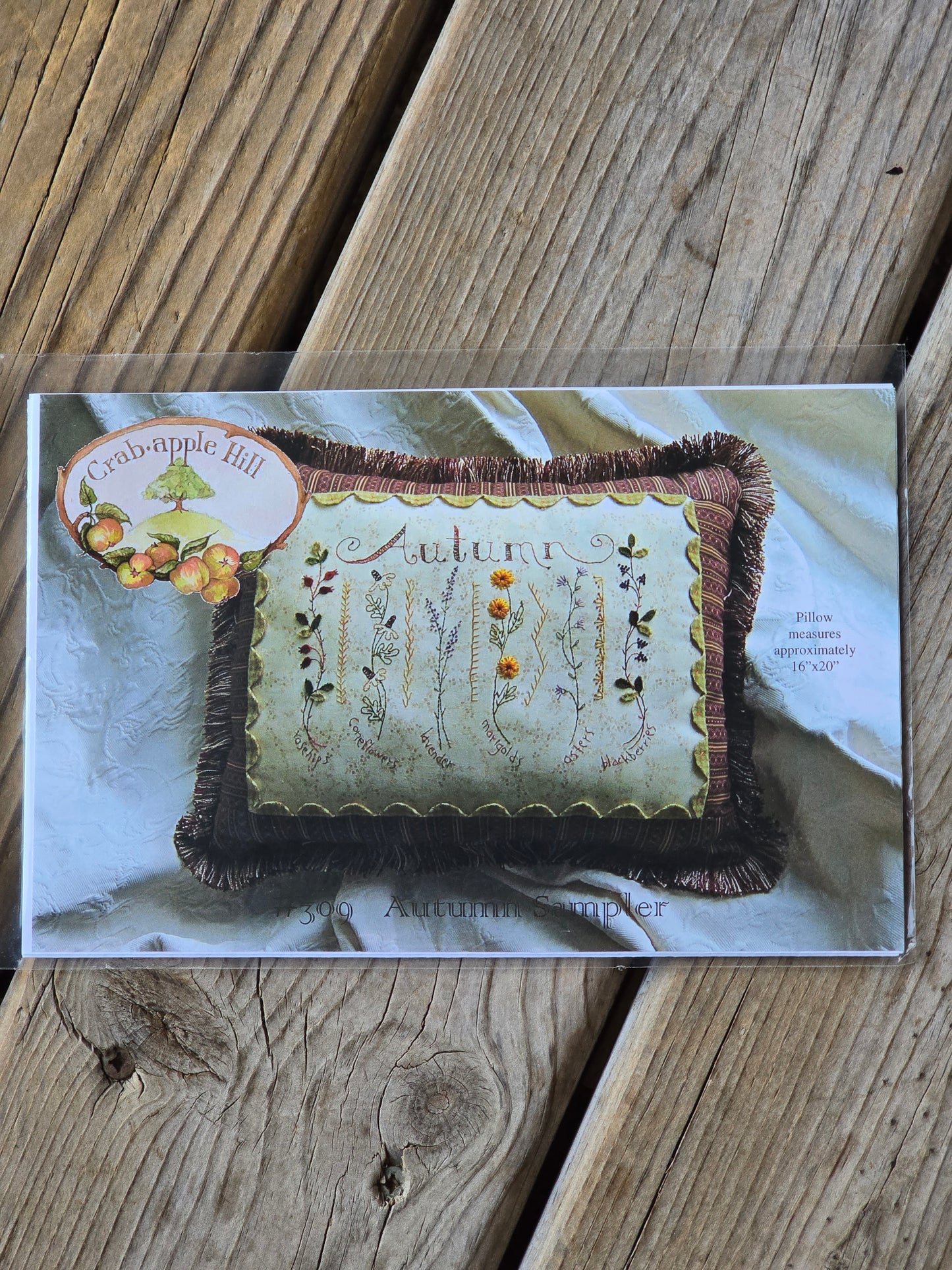 Crab-apple Hill - Autumn Sampler - Embroidery Pattern