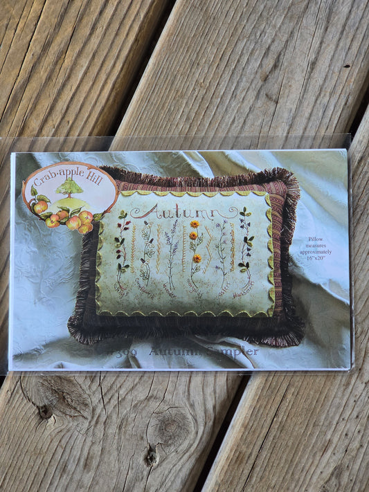 Crab-apple Hill - Autumn Sampler - Embroidery Pattern