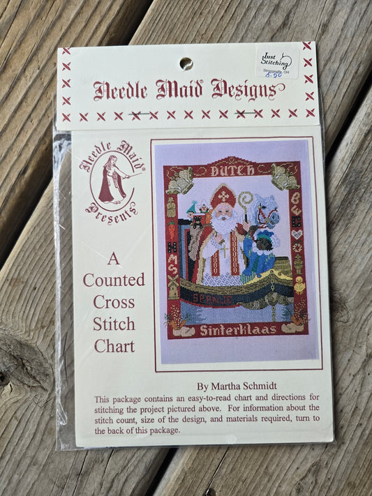 Needle Maid Designs - Dutch Sinterklaas - Cross Stitch Pattern