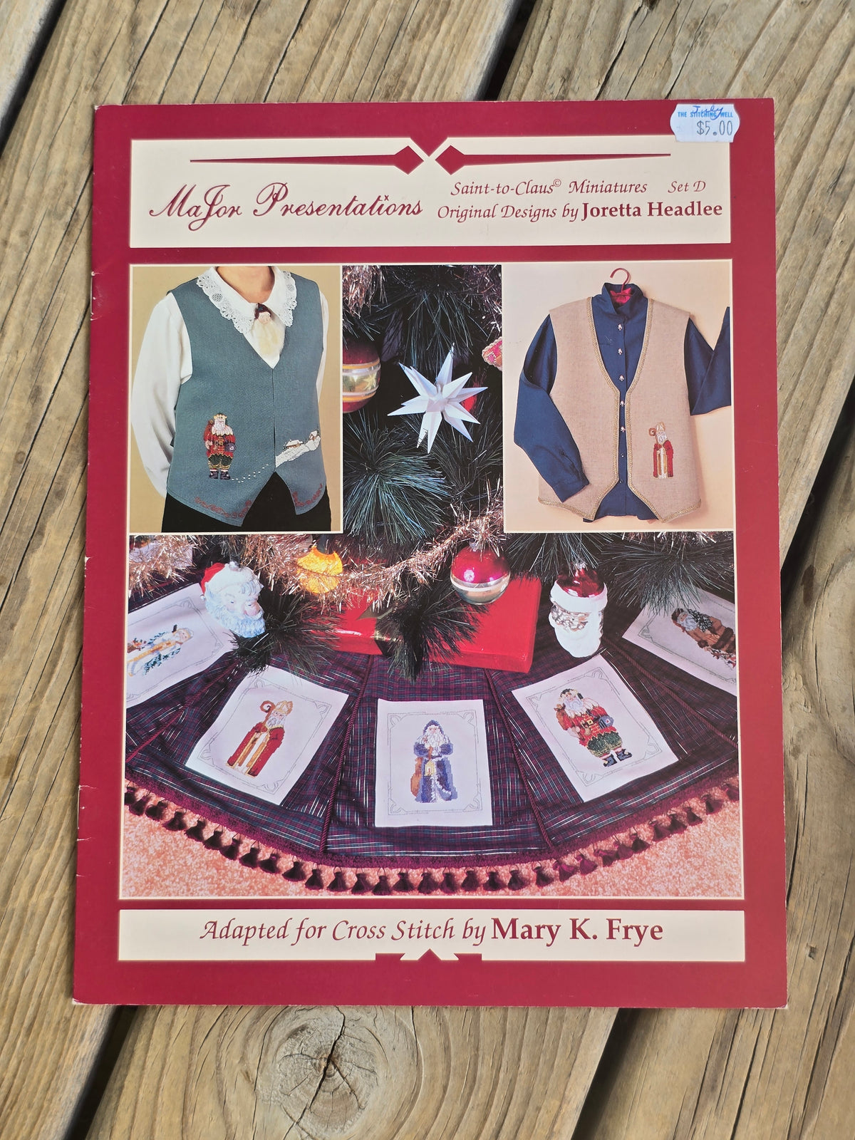 MaJor Presentations - Santa-to-Clause Miniatures Set D - Cross Stitch Pattern