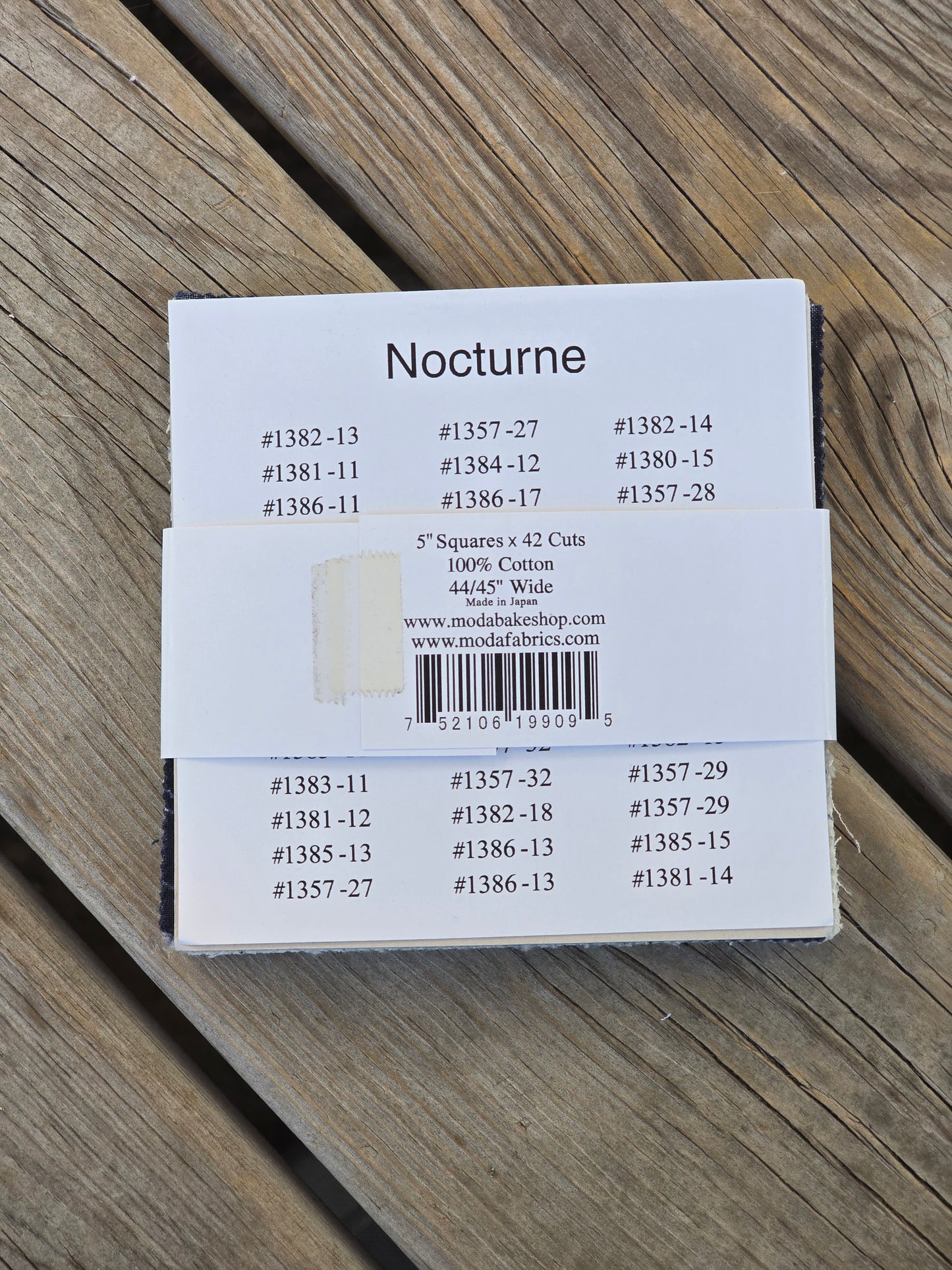 Moda - Janet Clare - Nocturne - Charm Pack