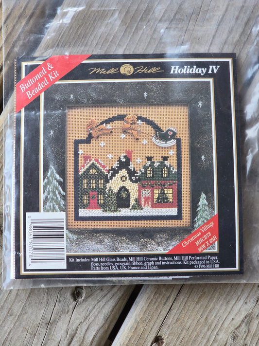 Mill Hill - Holiday IV - Christmas Village - Cross Stitch Kit