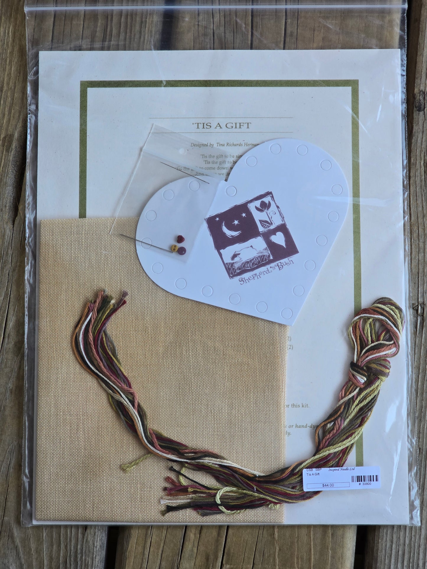 Shepherd's Bush - 'Tis A Gift - Cross Stitch Kit