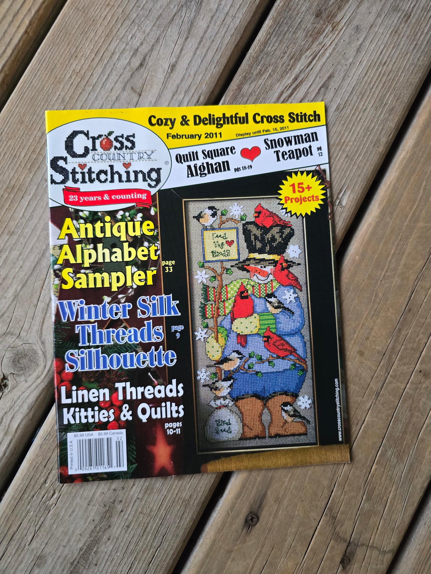 Cross Country Stitching Magazine - 2011 Bundle