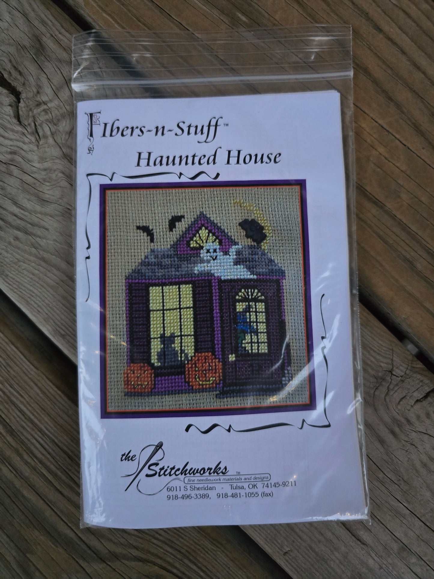 The Stitchworks - Fibers-n-Stuff - Haunted House Kit