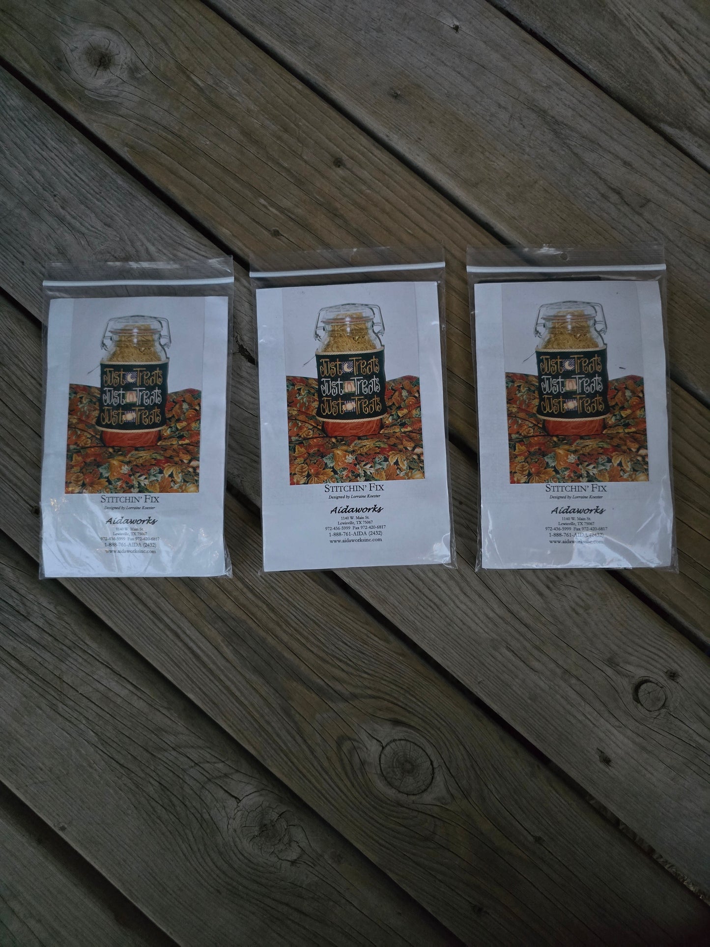 Aidaworks - Stitchin' Fix - Just Treats Cross Stitch Kit
