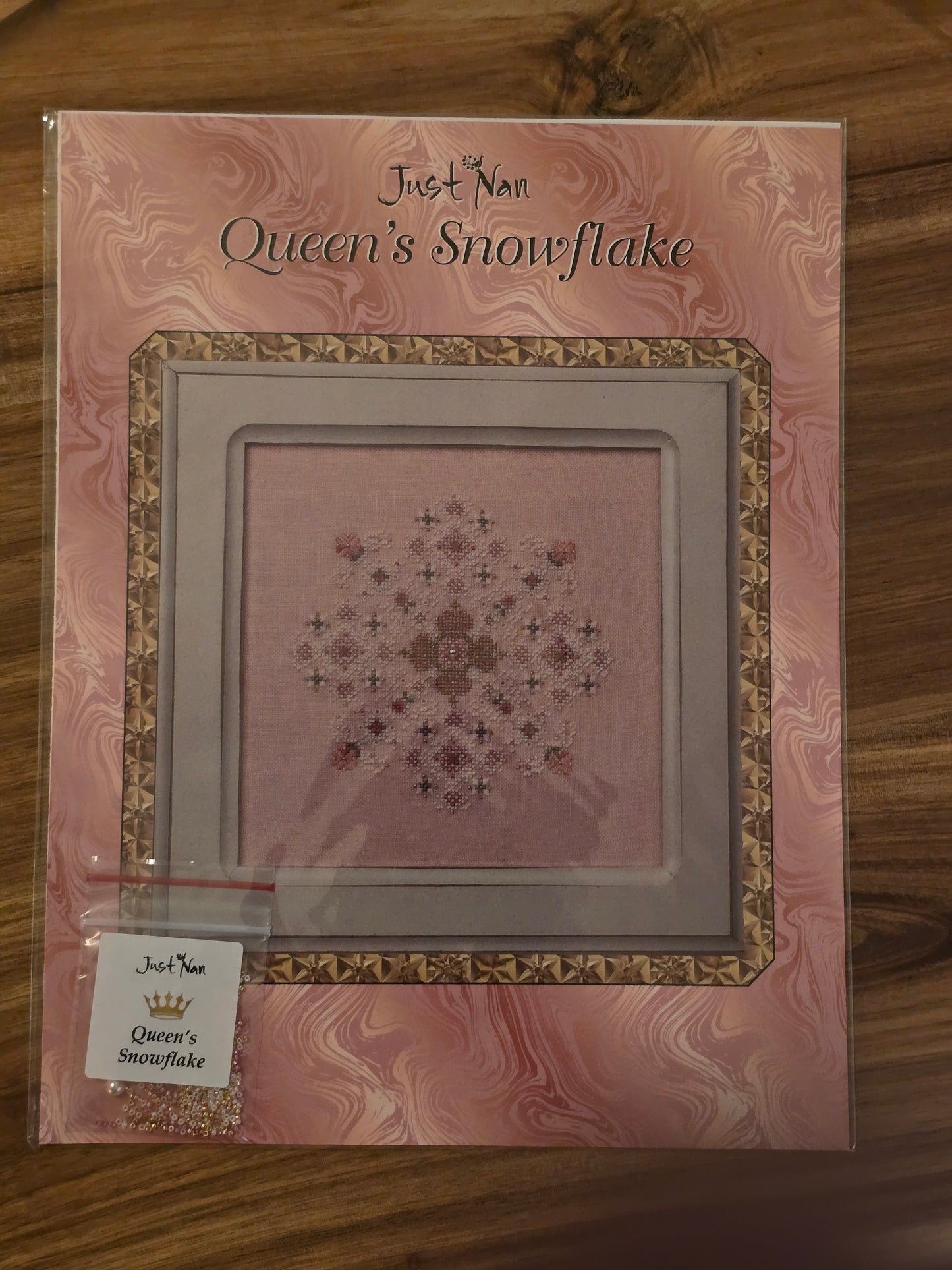 Just Nan - Queen's Snowflake - Cross Stitch Pattern