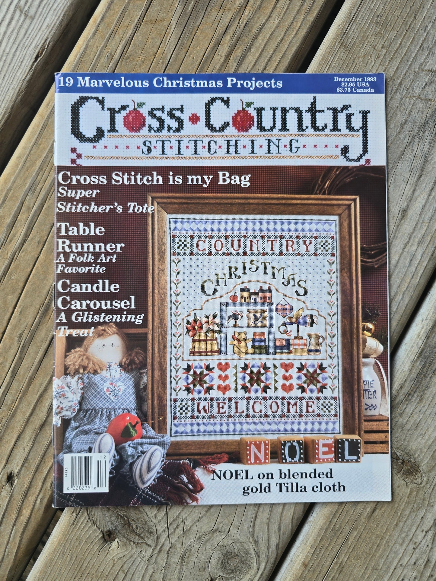 Cross Country Stitching Magazine - 1993 Bundle