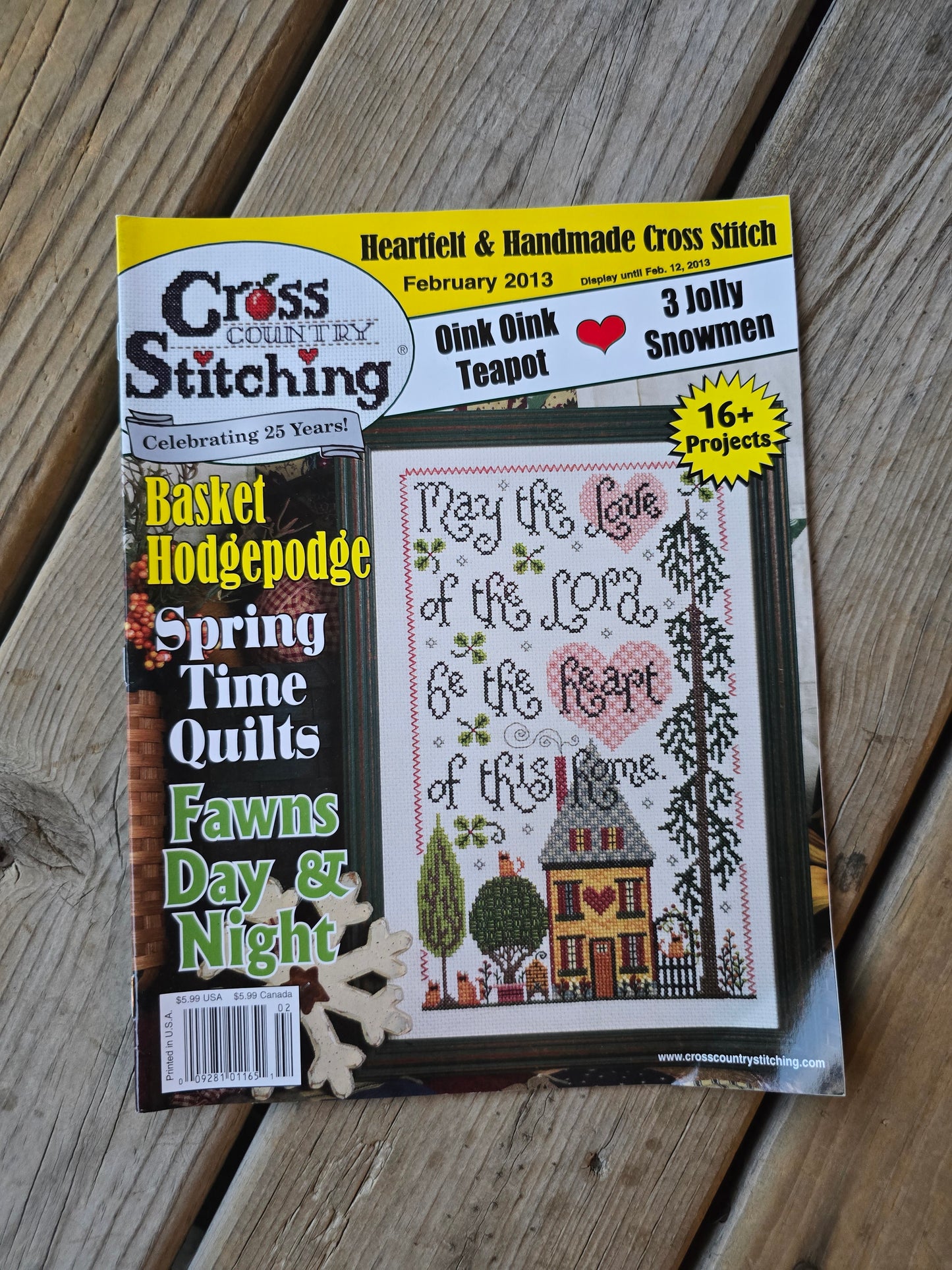 Cross Country Stitching Magazine - 2013 Bundle