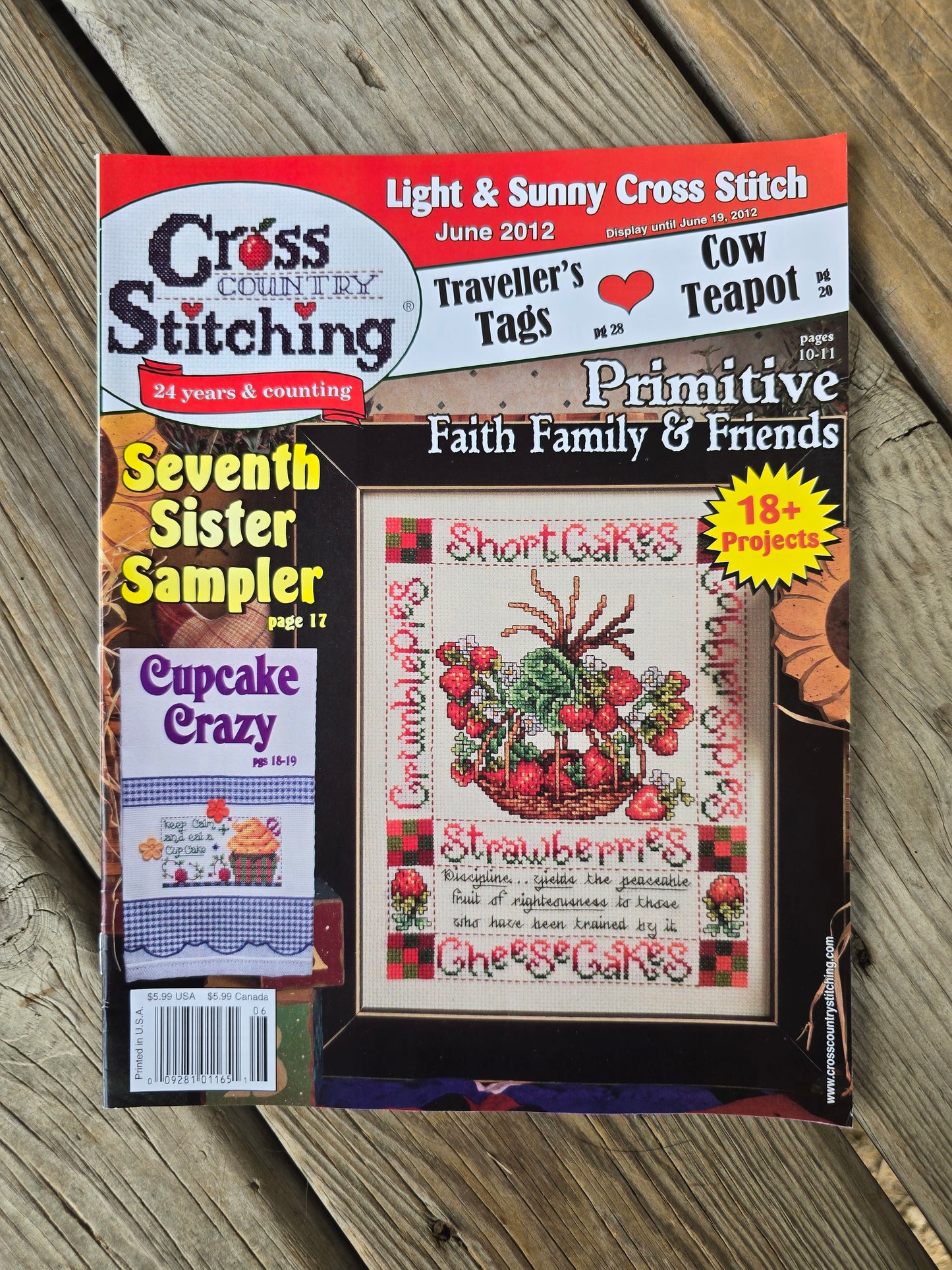 Cross Country Stitching Magazine - 2012 Bundle