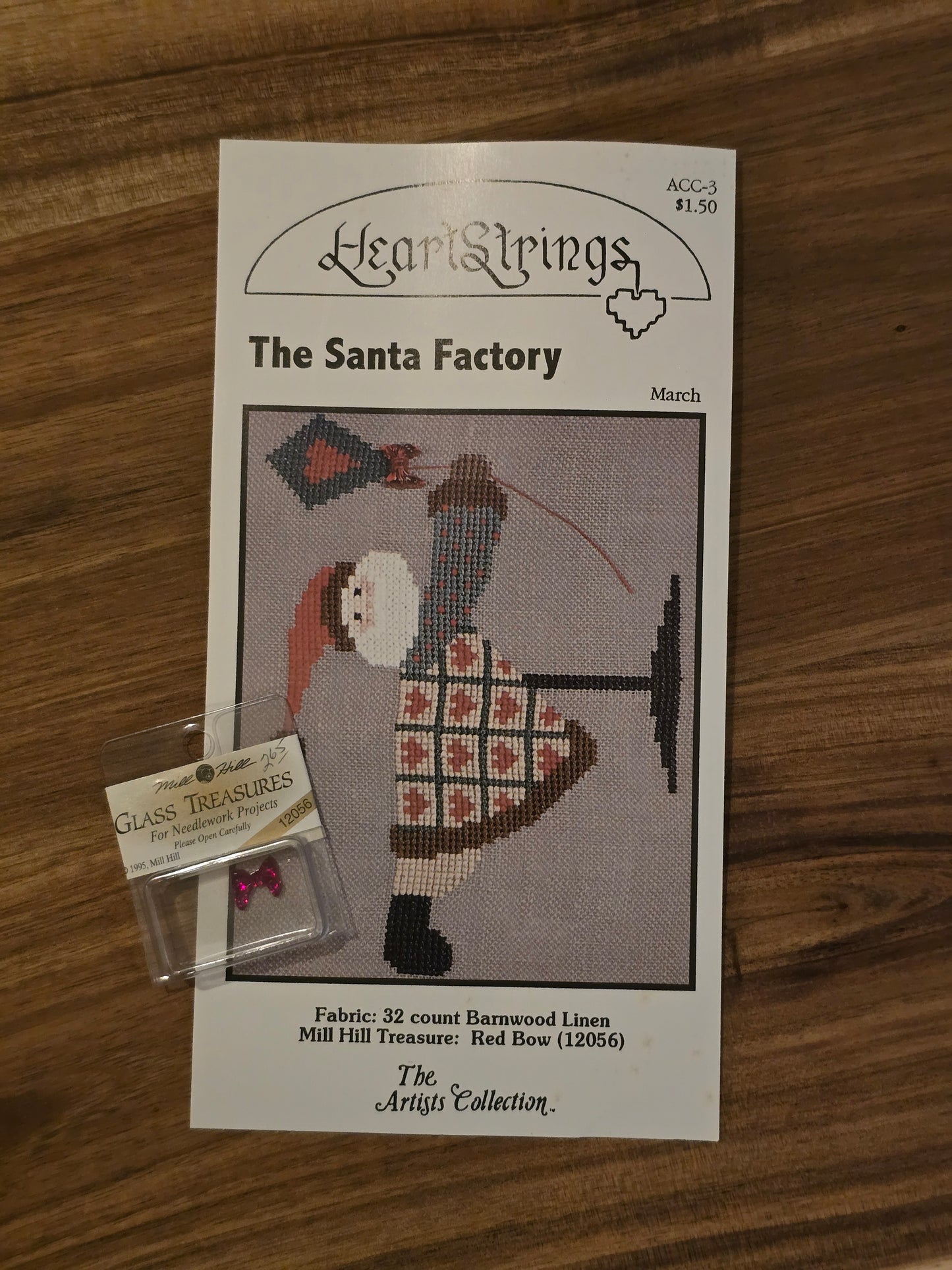 Heartstrings - The Santa Factory - March - Cross Stitch Pattern