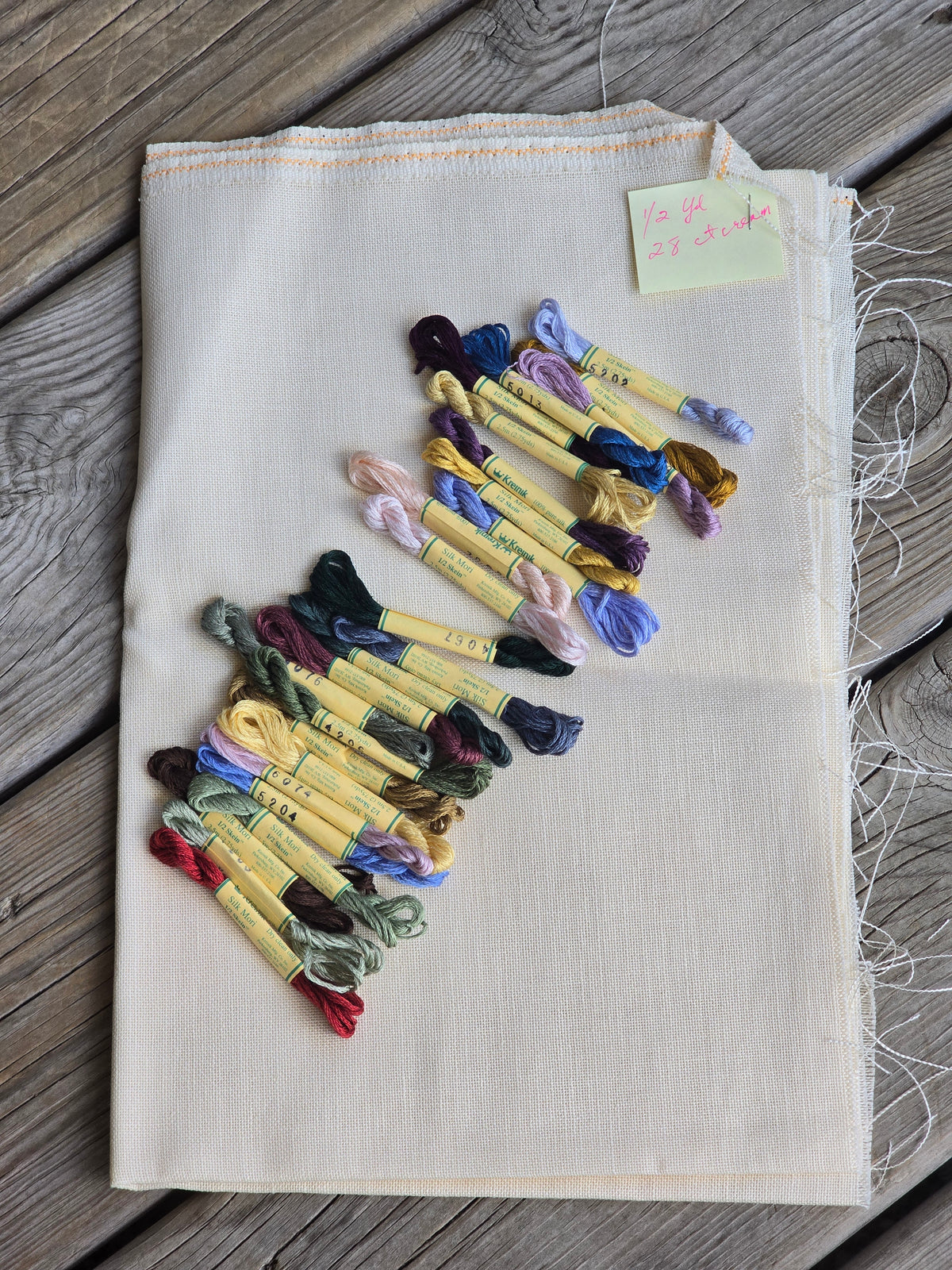 Tristan Brooks Designs - Silk Heritage Sampler - Cross Stitch Kit
