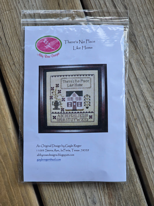 Abby Rose Designs - There's No Place Like Home - Cross Stitch Pattern