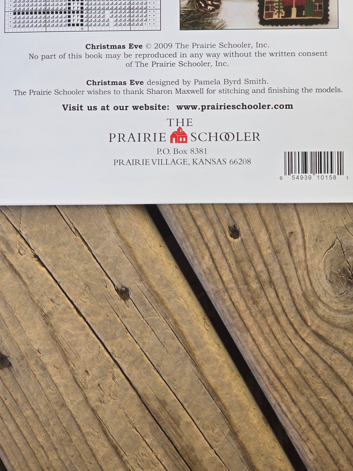 The Prairie Schooler - Christmas Eve - Book No. 158 - Cross Stitch Pattern