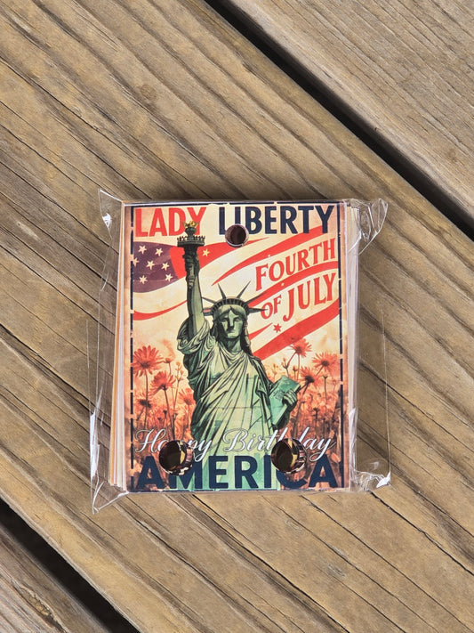 The Cottage Cat Designs - Vintage Patriotic 3 Floss Drops - Nashville Needlework Market 2026
