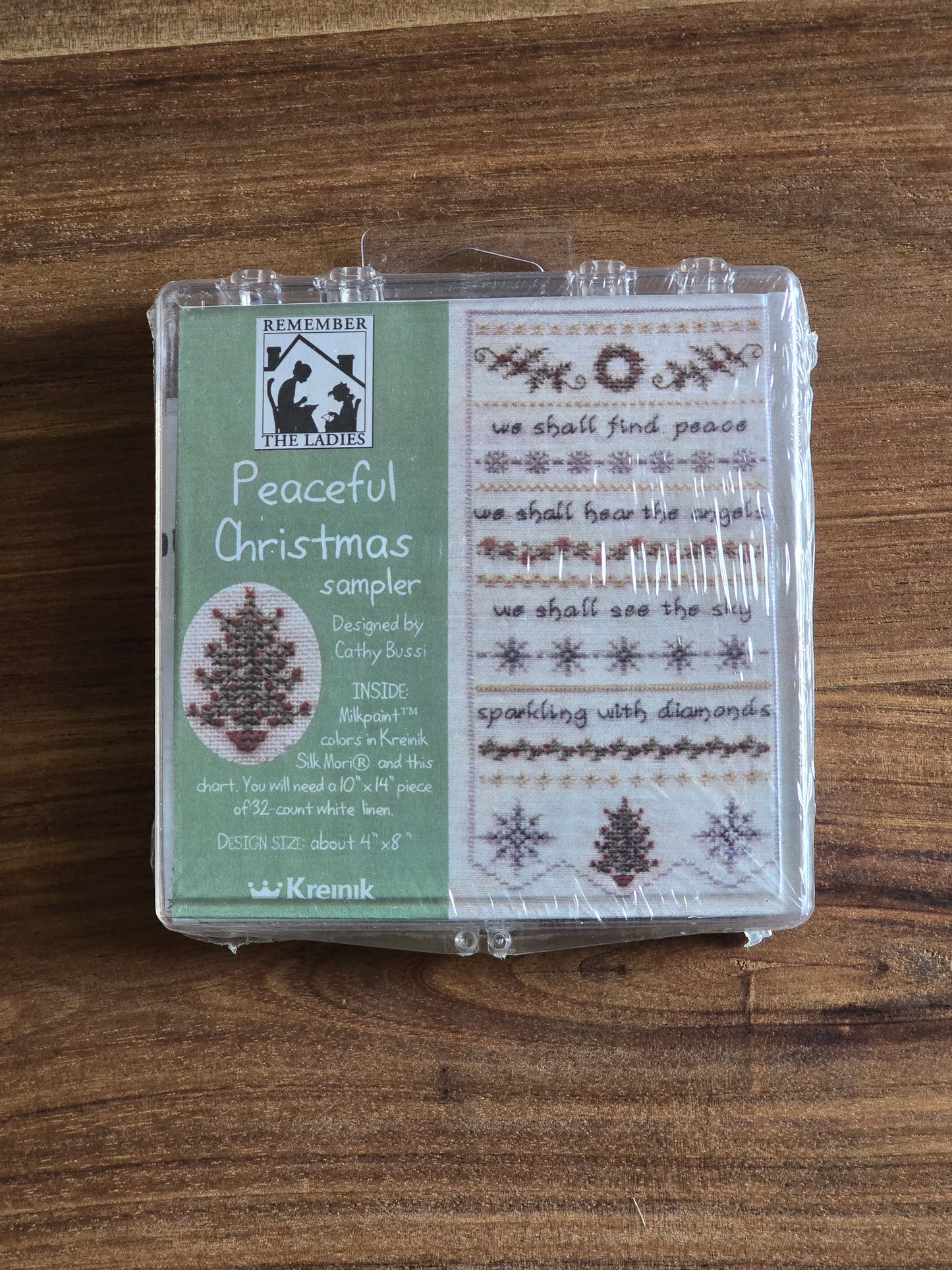 Kreinik - Remember the Ladies - Peaceful Christmas - Cross Stitch Kit