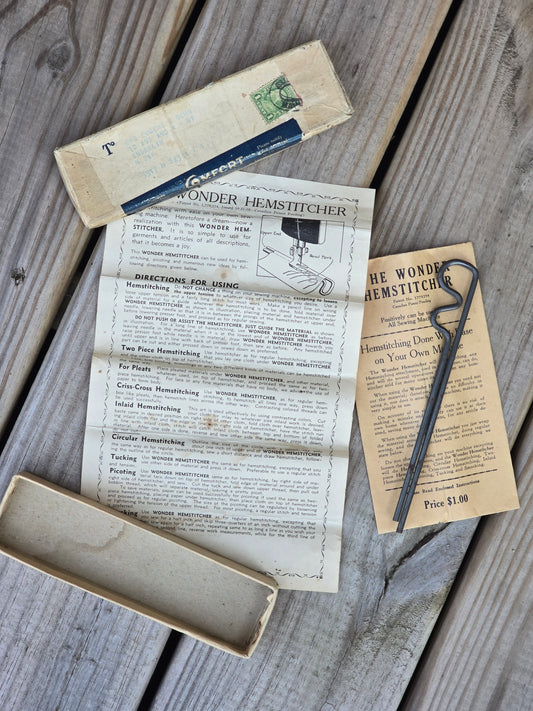 The Wonder Hem Stitcher - Vintage - Notions