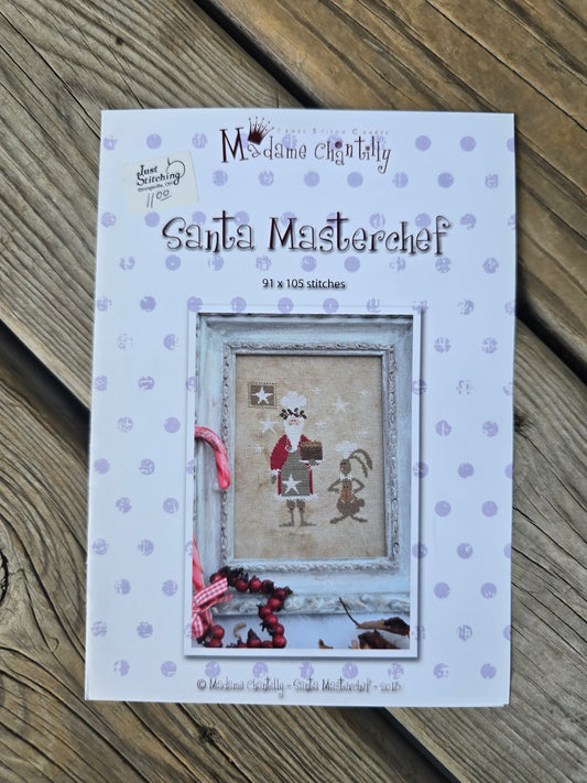 Madame Chantilly - Santa Masterchef - Cross Stitch Pattern