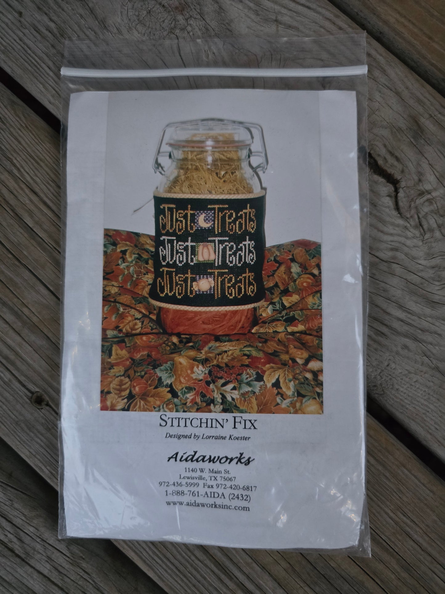 Aidaworks - Stitchin' Fix - Just Treats Cross Stitch Kit