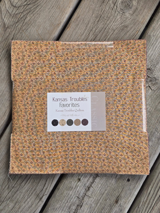 Moda - Kansas Troubles Favorites - Quilting Fabric - Layer Cake
