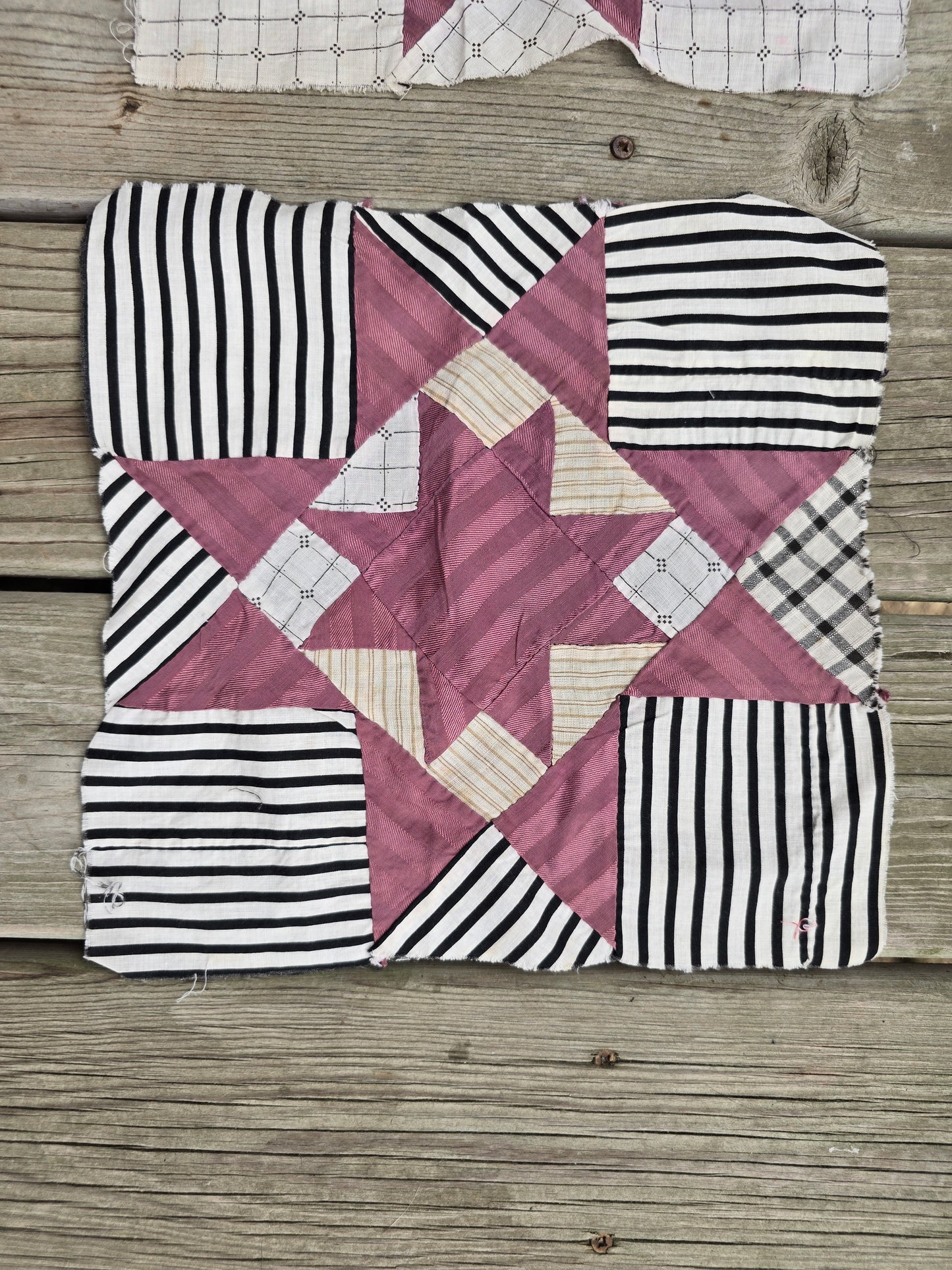 Antique Quilt Blocks - Set of 3