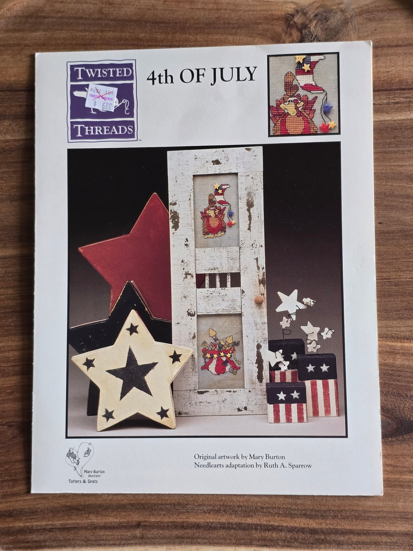 Twisted Threads - 4th of July - Cross Stitch Pattern