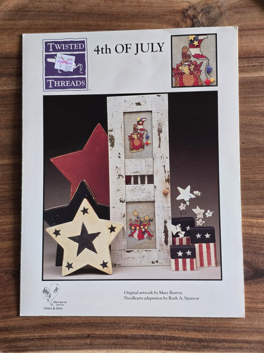 Twisted Threads - 4th of July - Cross Stitch Pattern