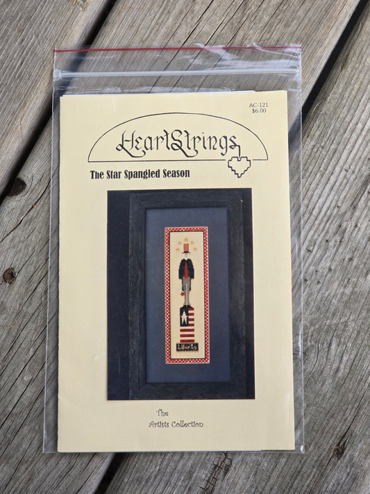 Heartstrings - The Star Spangled Season - Cross Stitch Pattern