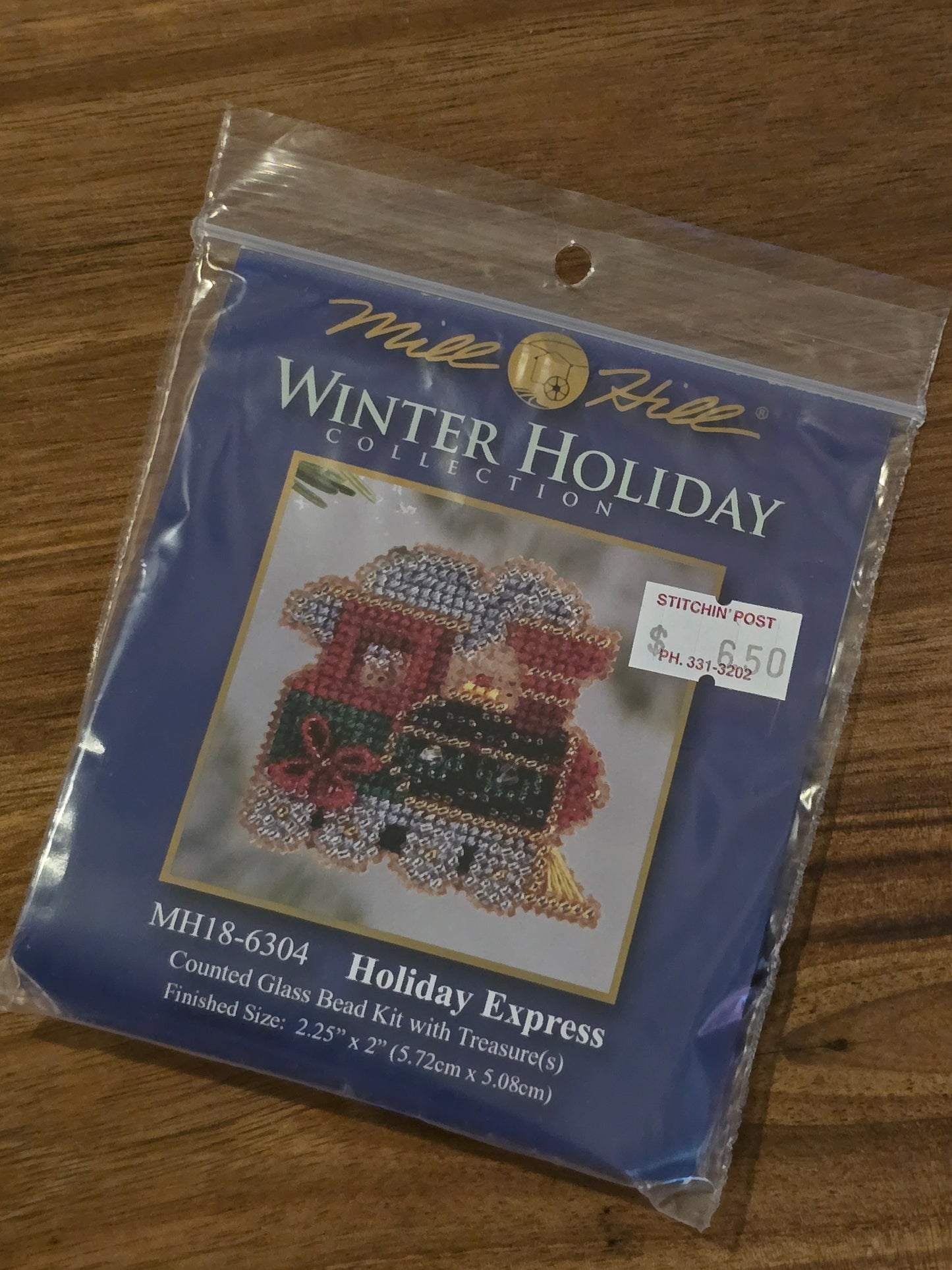 Mill Hill - Winter Holiday Collection - Holiday Express - MH18-6304 - Cross Stitch Kit